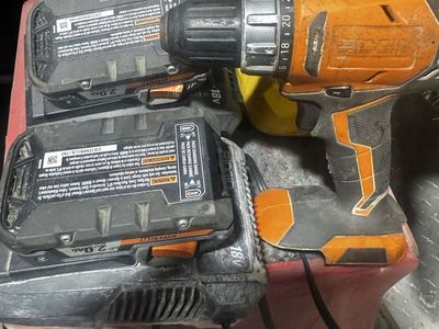Ridgid drill 2 batts 2 chargers 60.00 obo