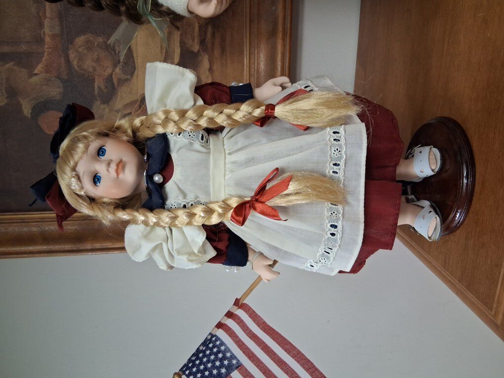 Geppeddo Dolls porcelain Patriotic Penny
