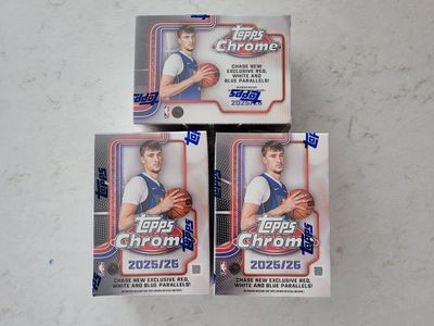 NEW- Topps Chrome NBA Blaster Boxes