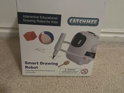 Drawing Robot for Kids, Drawing Machine, Montessori Painting Learning Toys for 3 4 5 6 7 8 Year Old Boys Girls Birthday Party