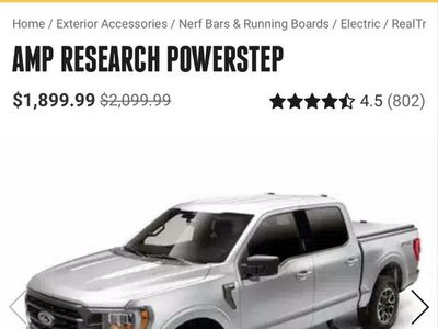 AMP power step for Jeep Gladiator brand new
