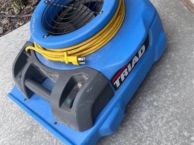 Prochem Triad Air Mover used for commercial structural drying and water restoration