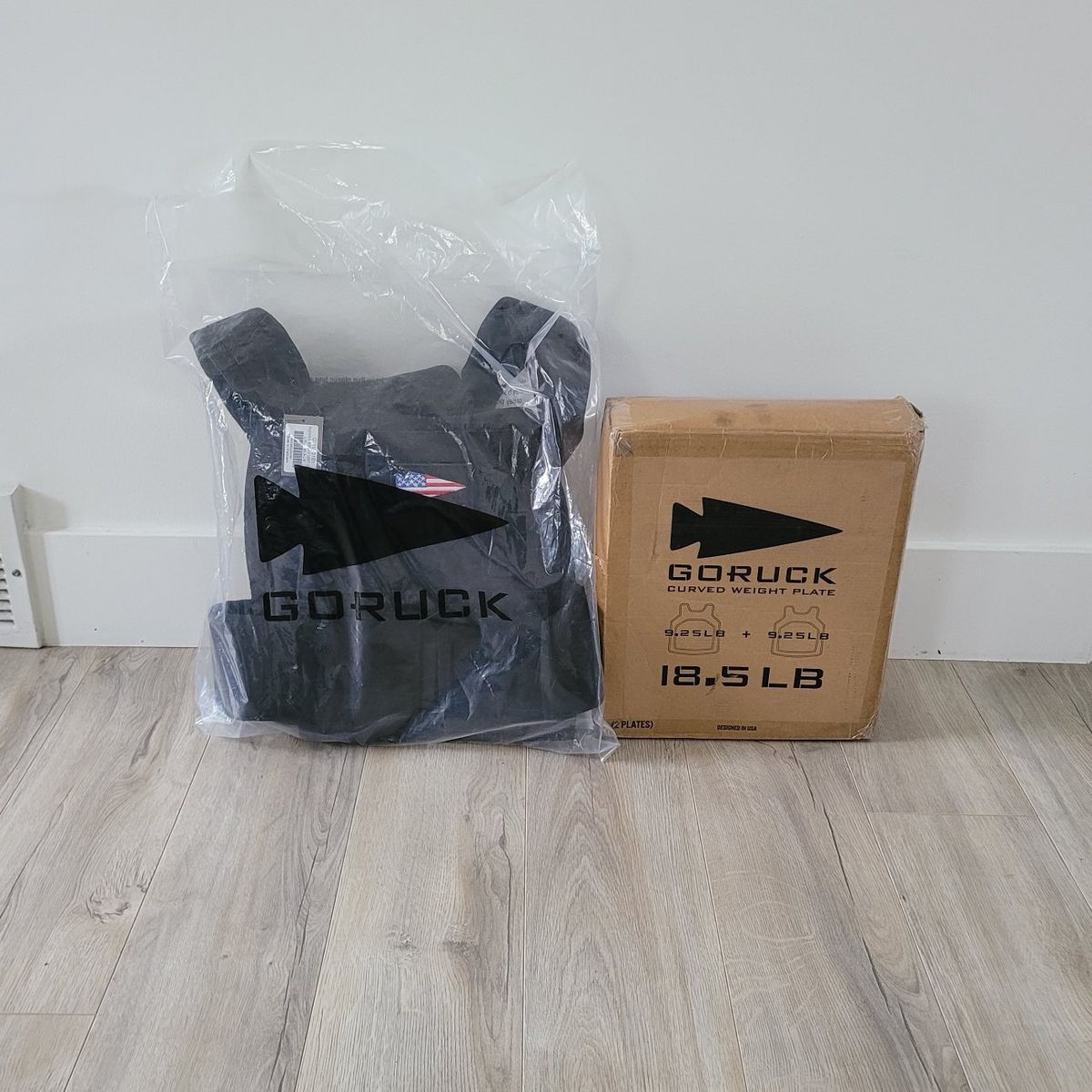 New- GORUCK Weight Vest and Plates Bundle