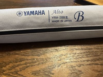 Yamaha YRA-28BIII Alto Recorder with Zippered Case