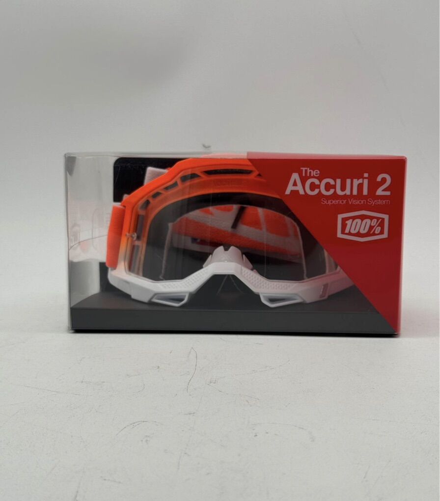 100% Accuri 2 Goggle Matigofun Clear Lens