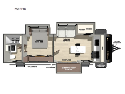 2027 Forest River RV Vibe 2500FIK