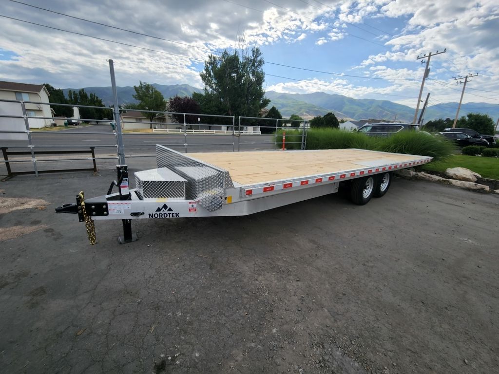 2026 Nordtek Trailers 24' DOT-HD 14K Deckover Tilt