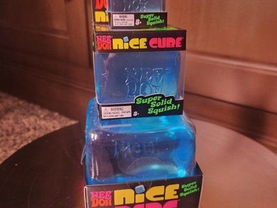 Needoh Bundle - Nice Berg, Nice Cube, Nice Ice Baby - BLUE