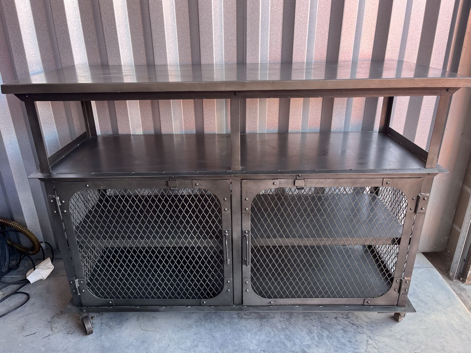 Metal Entertainment Center