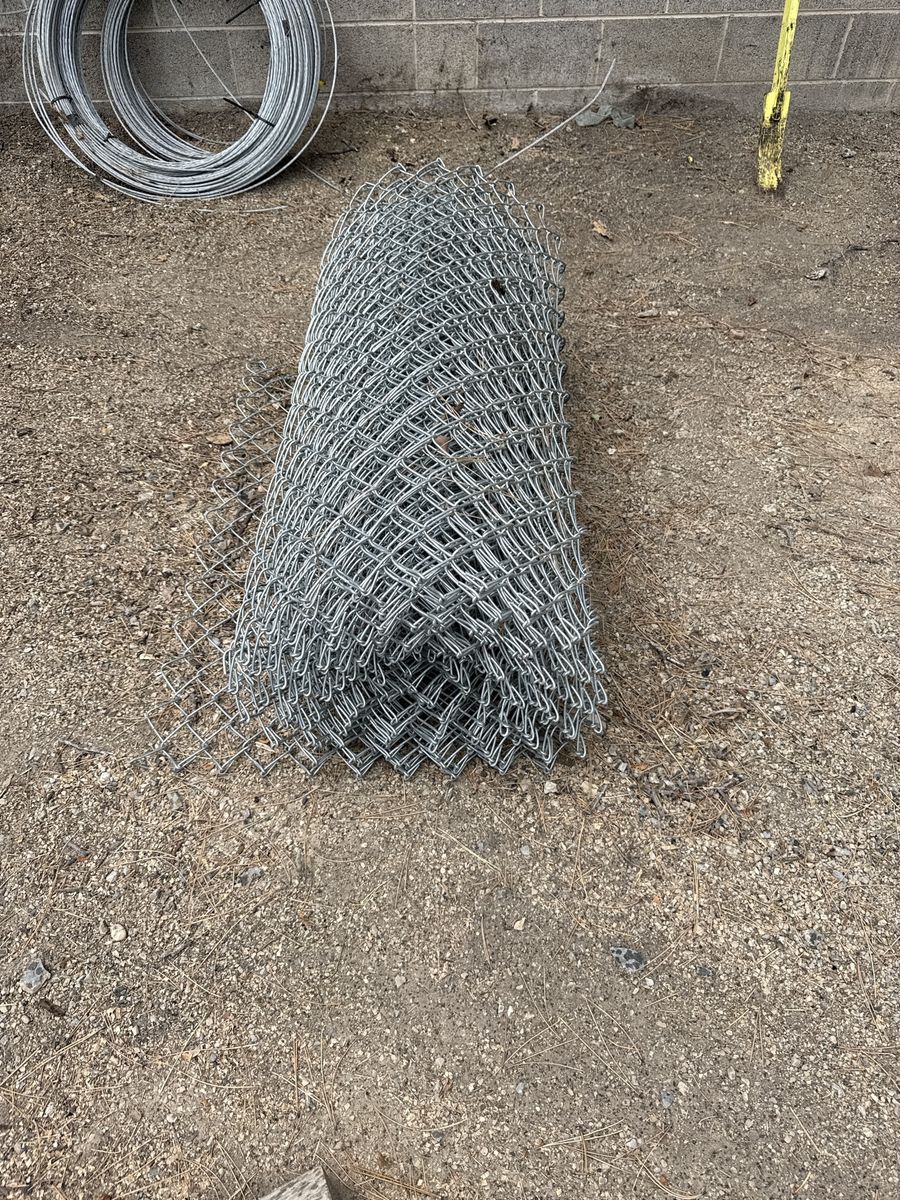 Galvanized Chain Link Fence Fabric Roll