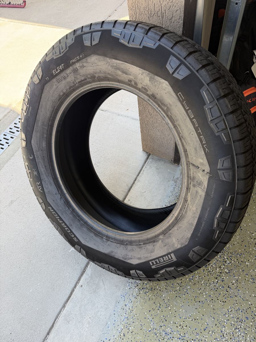 Pirelli Scorpion All-Terrain Plus 285/65R20 116H M+S Tire Cybertruck ELECT PNCS