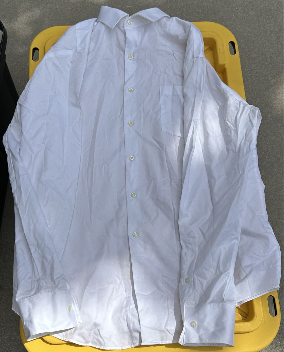 Fitted Van Heusen Lux Sateen 17-34/35