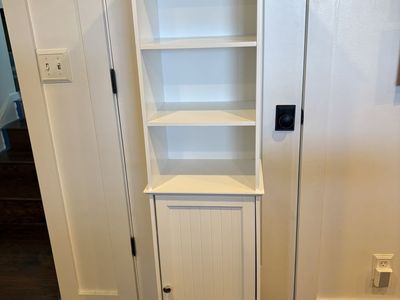 White cabinet