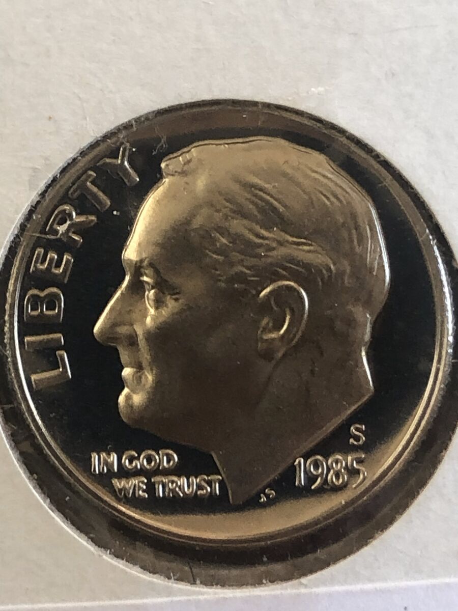 1985S Dime Proof