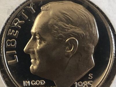 1985S Dime Proof