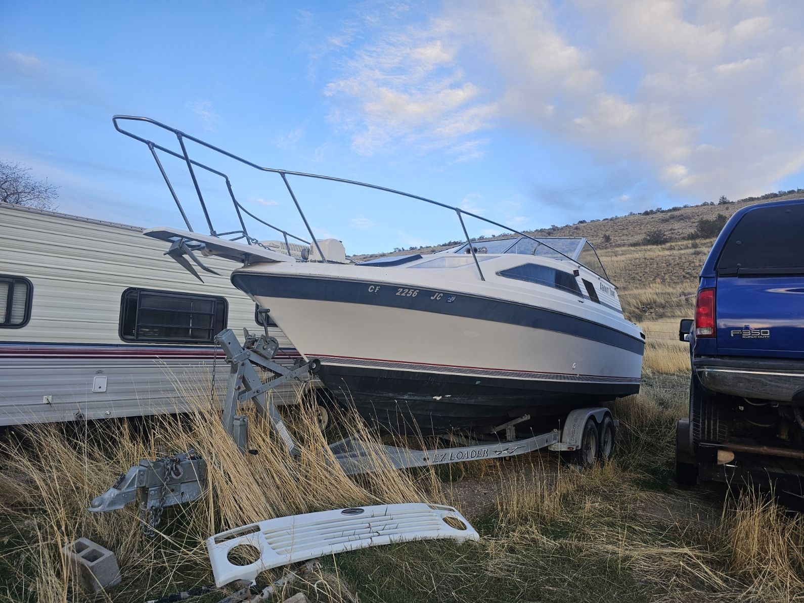 1984 26ft Bayliner Project Cuddy Cabin