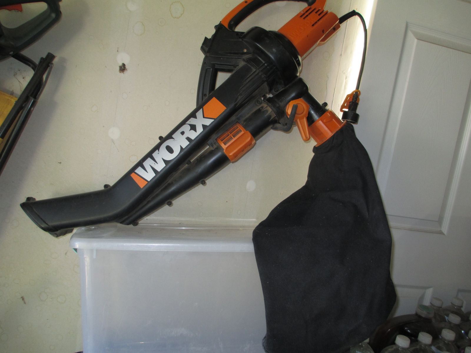 WORX Trivac 3 in 1 Electric Leaf Blower for Lawn Care, Leaf Vacuum with 600 CFM, Leaf Mulcher with Metal Impeller, WG512