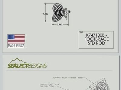 Kayak Rudder Foot Control