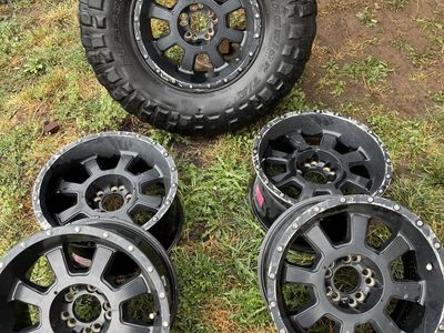 Set of 5 Wheels 17x9