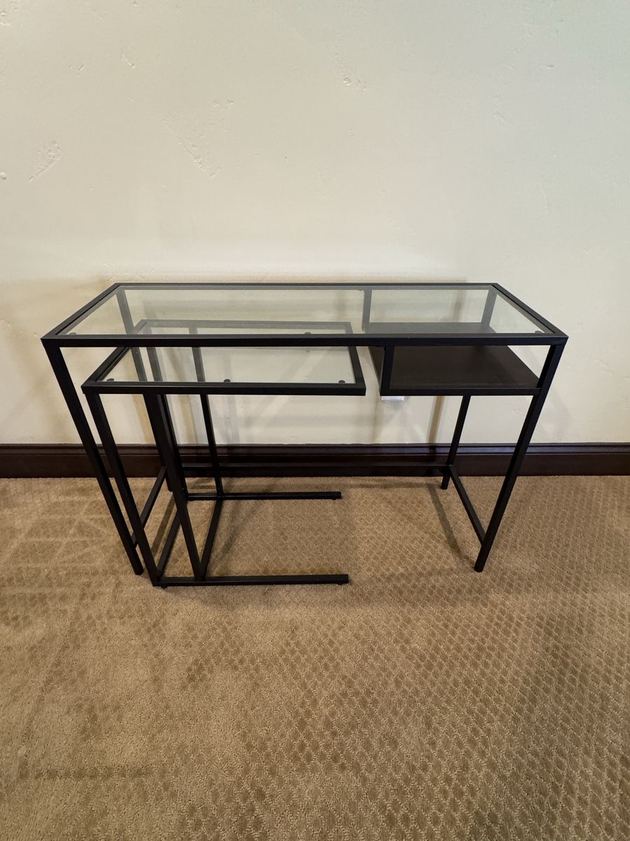 IKEA VITTSJO Laptop table and stand