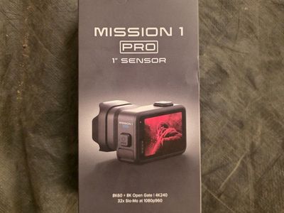 GoPro Mission 1 Pro Action Camera - 1" Sensor, 8K60, 4K240, 32x Slo-Mo