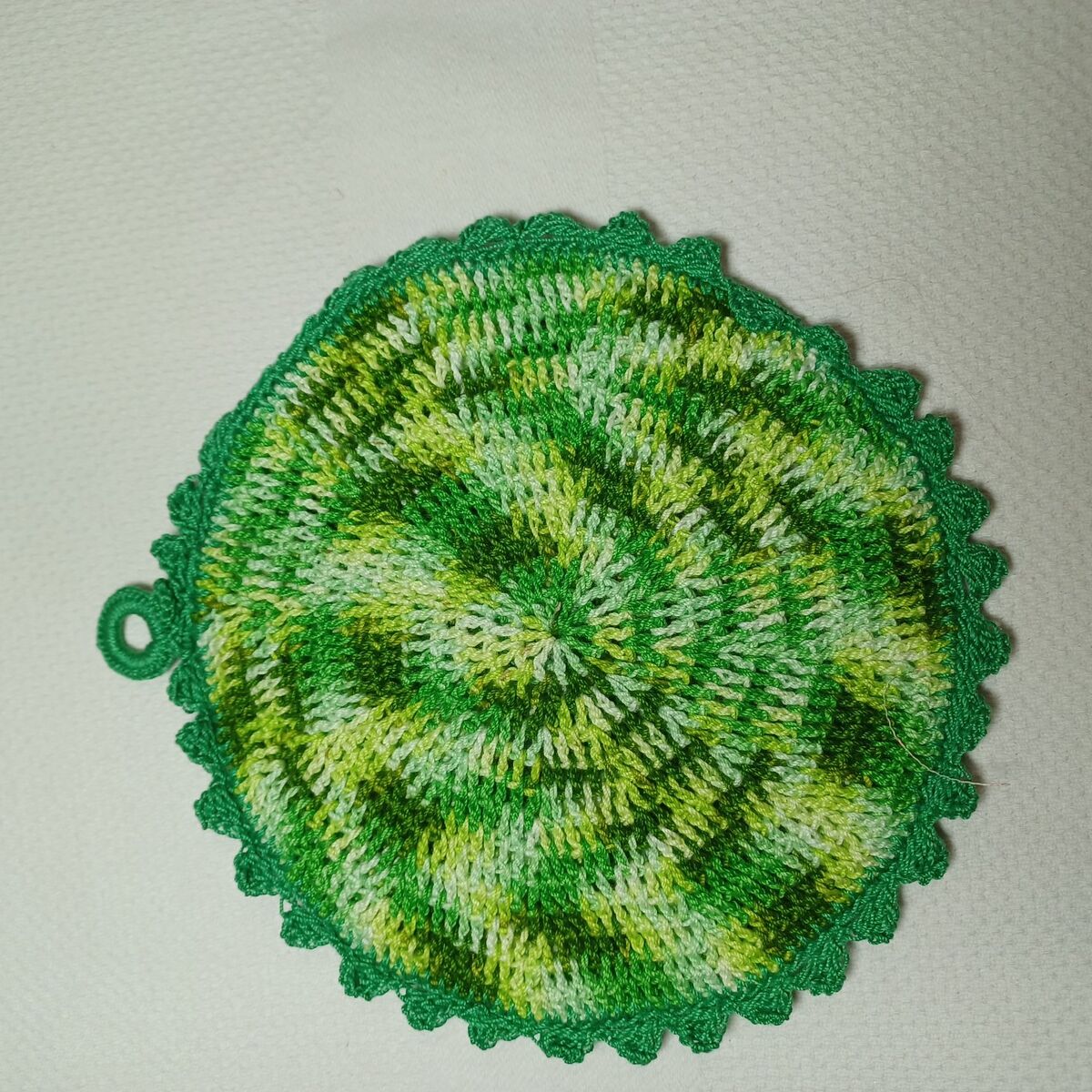 Vintage Crochet Trivet Set of 2