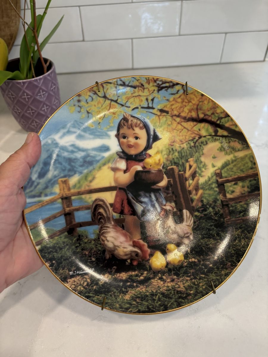 Hummel collectors plate