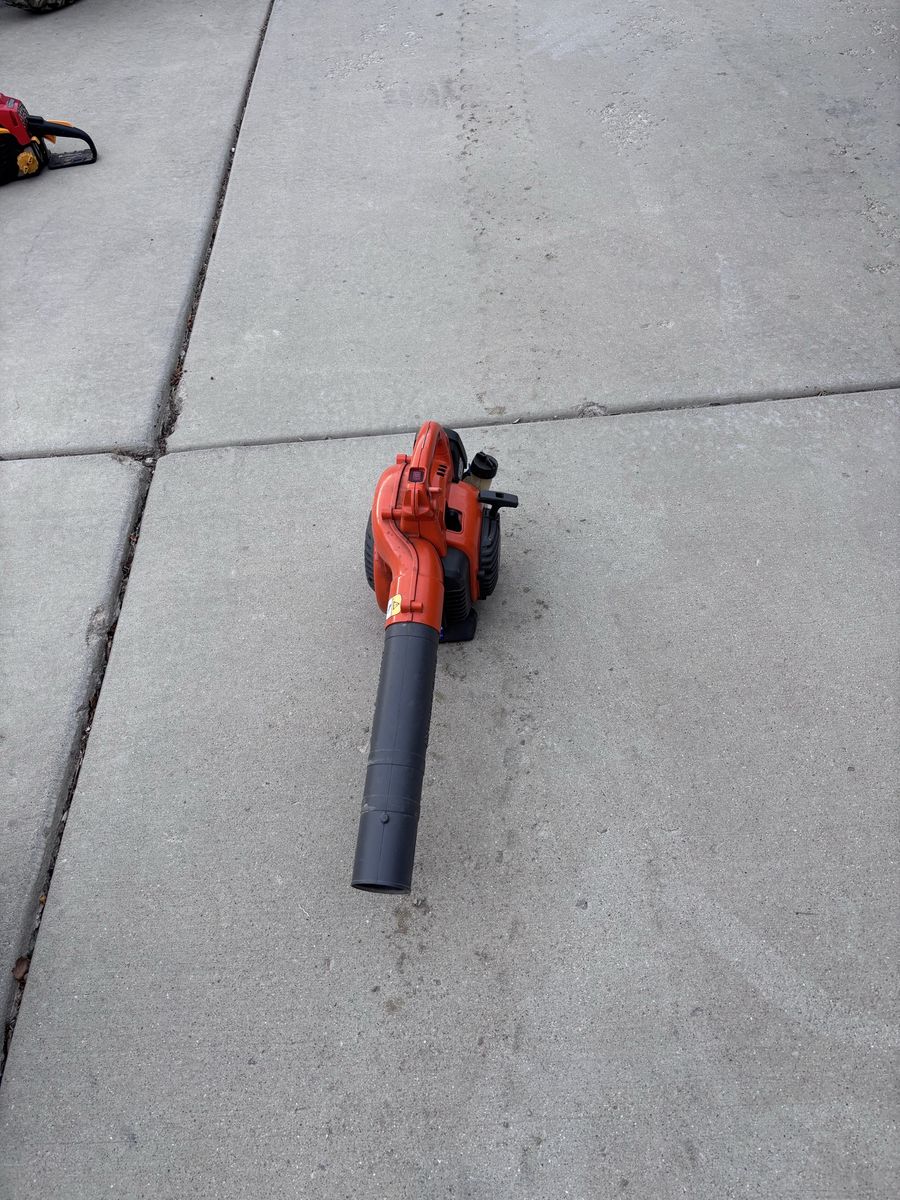 Husquvarna Gas-Powered Leaf Blower - Orange, Used, ok Condition