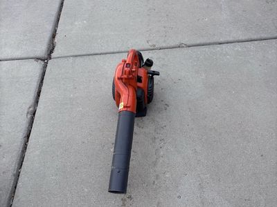 Husquvarna Gas-Powered Leaf Blower - Orange, Used, ok Condition
