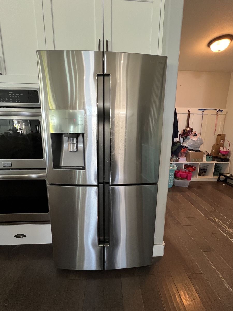 Samsung 4 door refrigerator and freezer