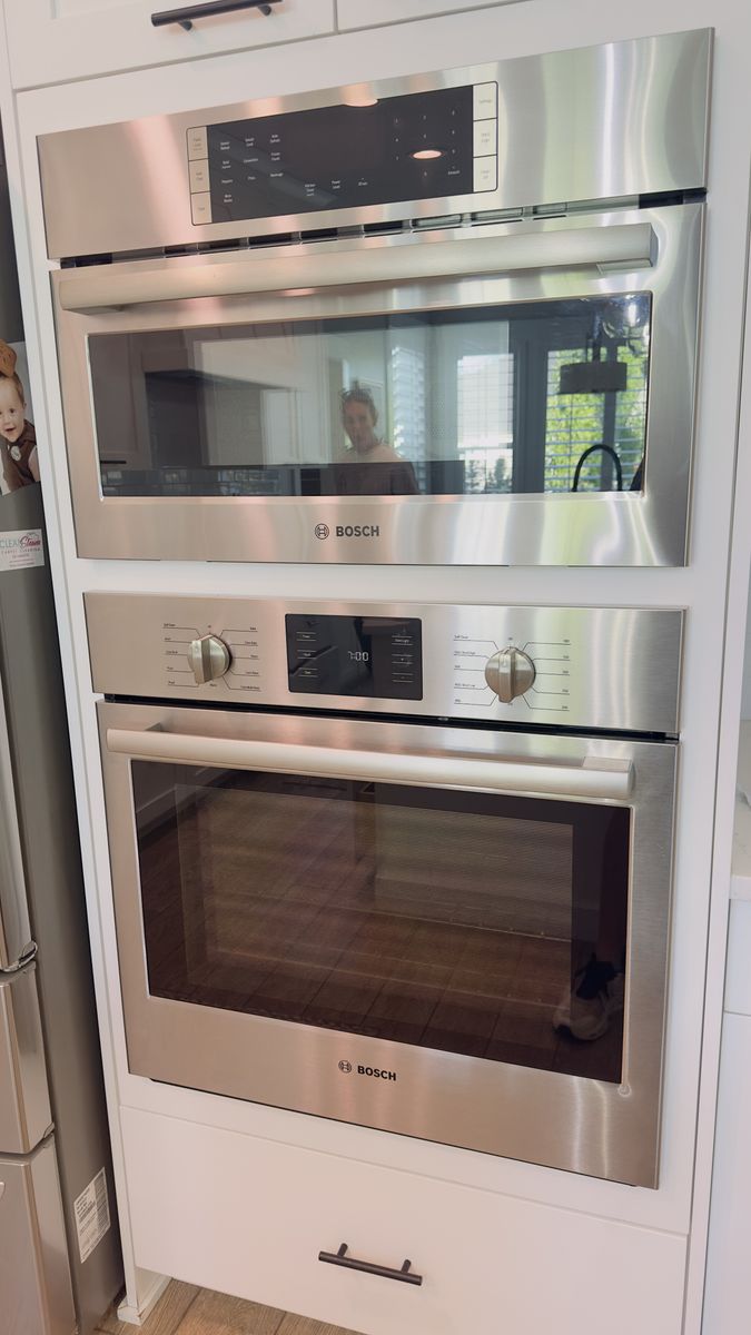 Bosch 800 Series Wall Oven + Speed Oven - $150 ea