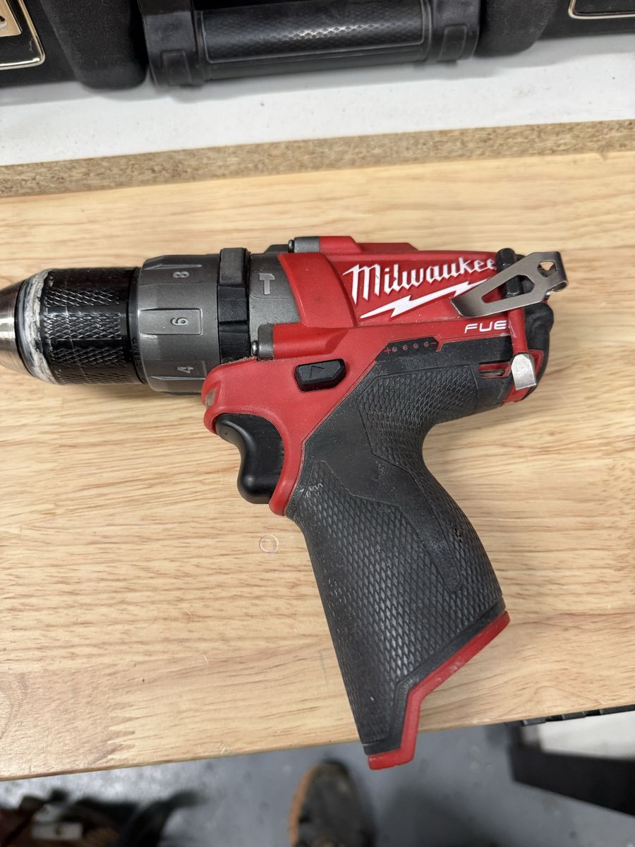 Milwaukee M12 FUEL 1/2" Hammer Drill/Driver 2404-20 - Cordless, Compact, Powerful