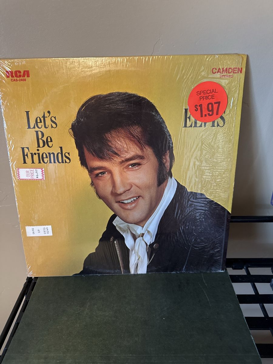 Elvis Presley - Let's Be Friends Vinyl LP Record (RCA Camden CAS-2408)