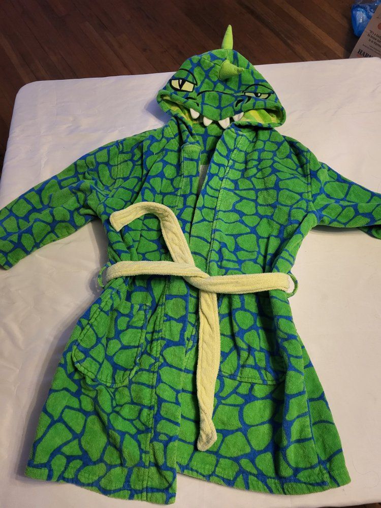 Kids 6/7 dinosaur robe