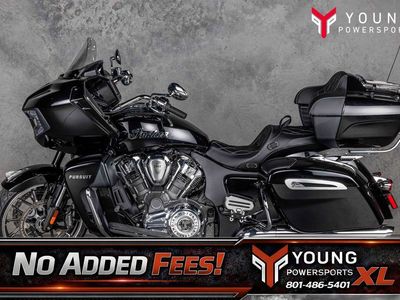 2025 Indian Motorcycle® Pursuit® Limited w/PowerBand Audio Black Metallic