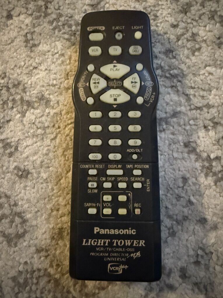 Panasonic Light Tower Universal Remote Control