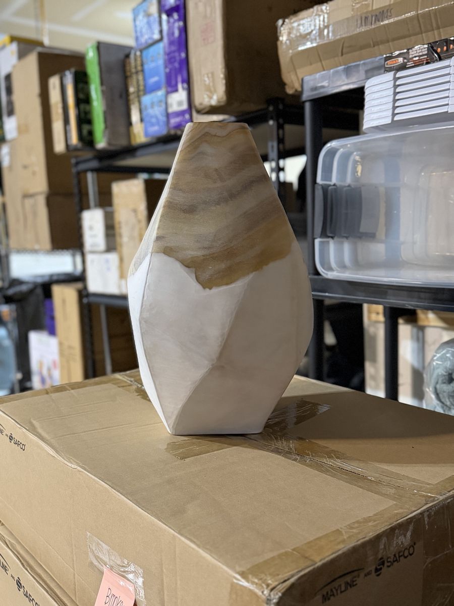 Large glass vase