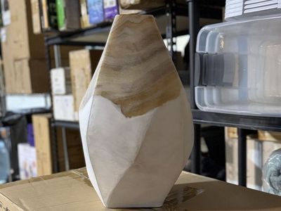 Large glass vase