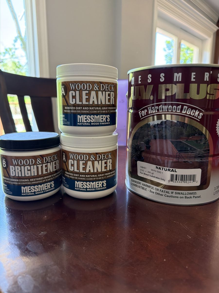 Messmer’s Hardwood Deck Treatment