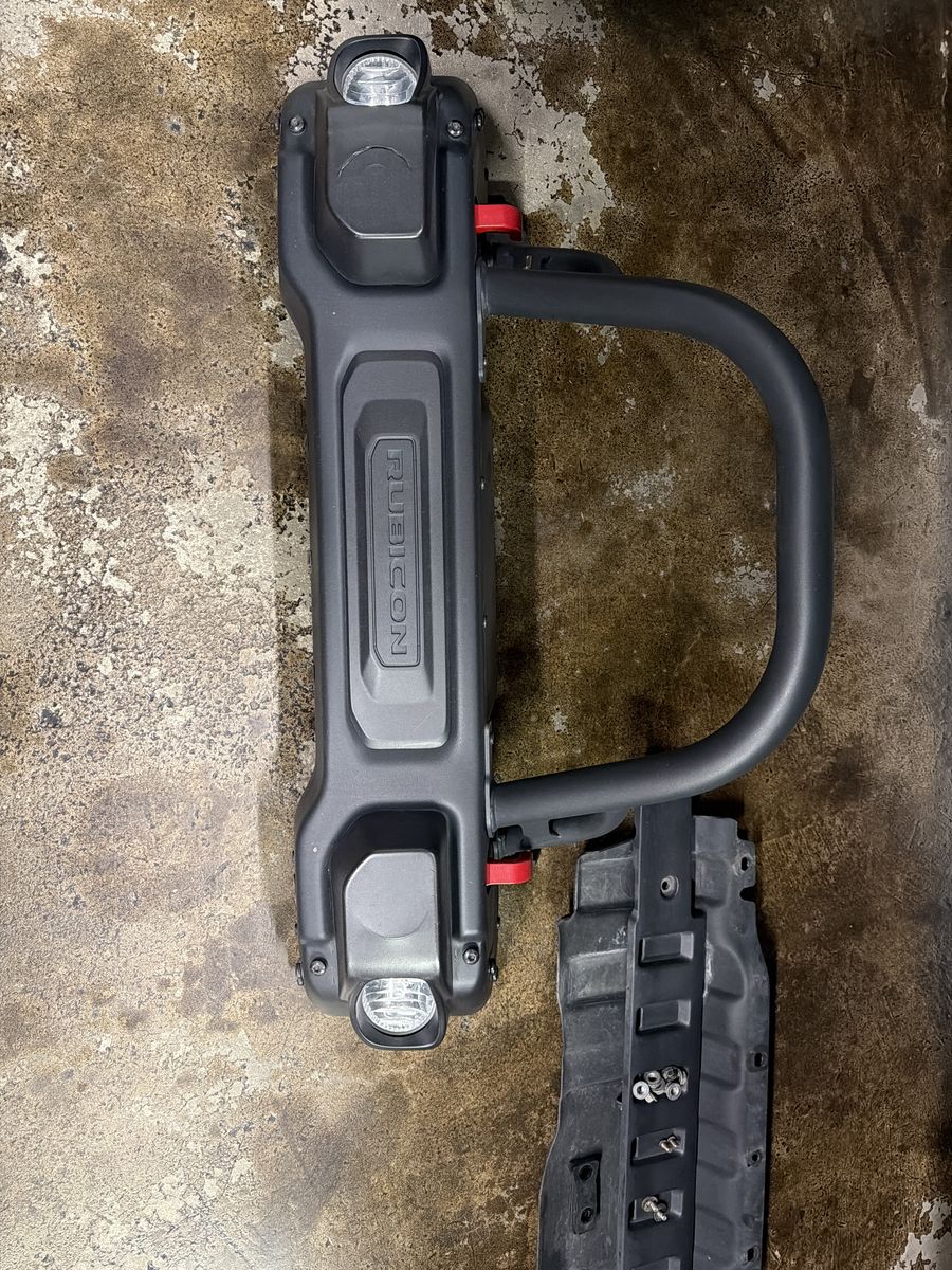 Jeep Jk Rubicon Front Bumper With Skid Plate