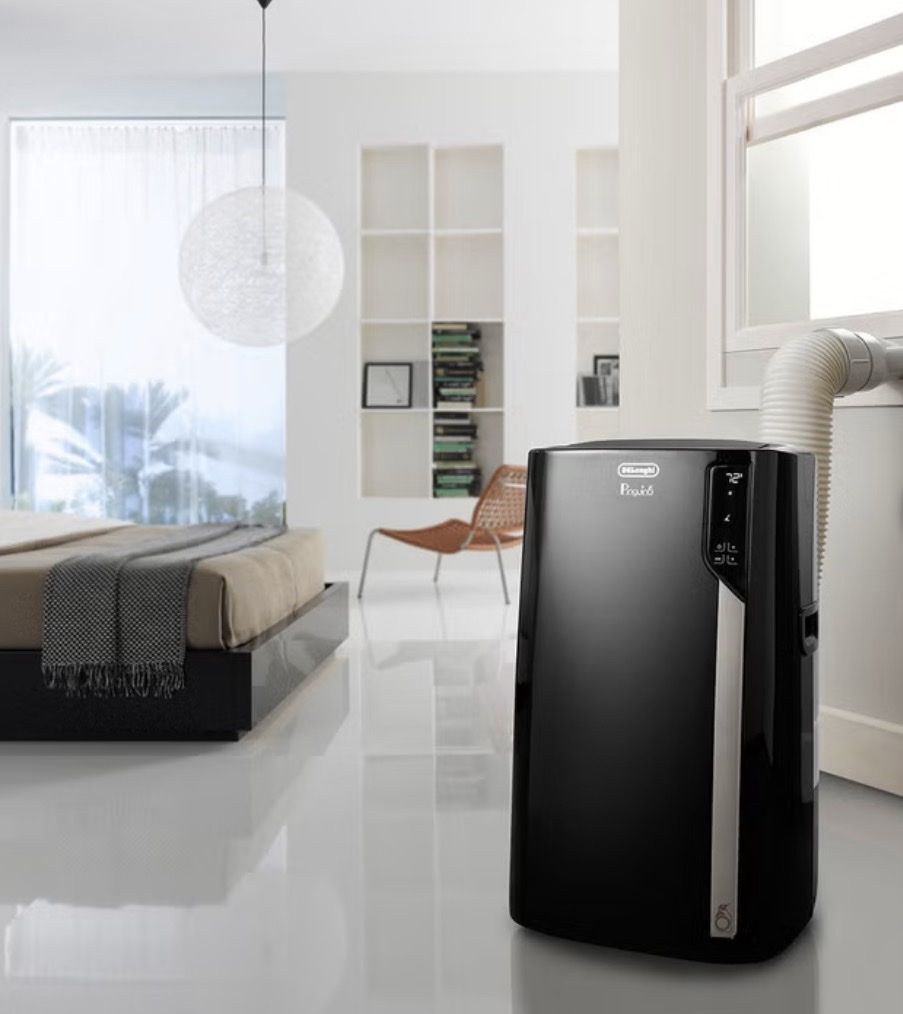De'Longhi Pinguino Plus Arctic Whisper Portable Air Conditioner with Heat and ECO Real Feel