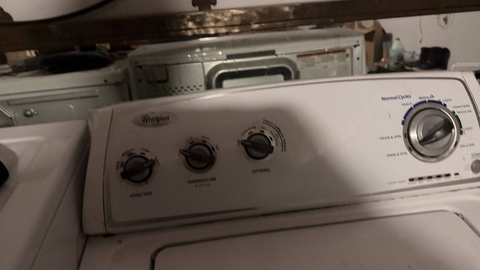 Whirlpool Top Load Washer with Agitator - White