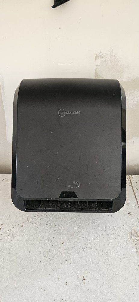 Complete 360 Black Wall-Mount Automatic Paper Towel Dispenser