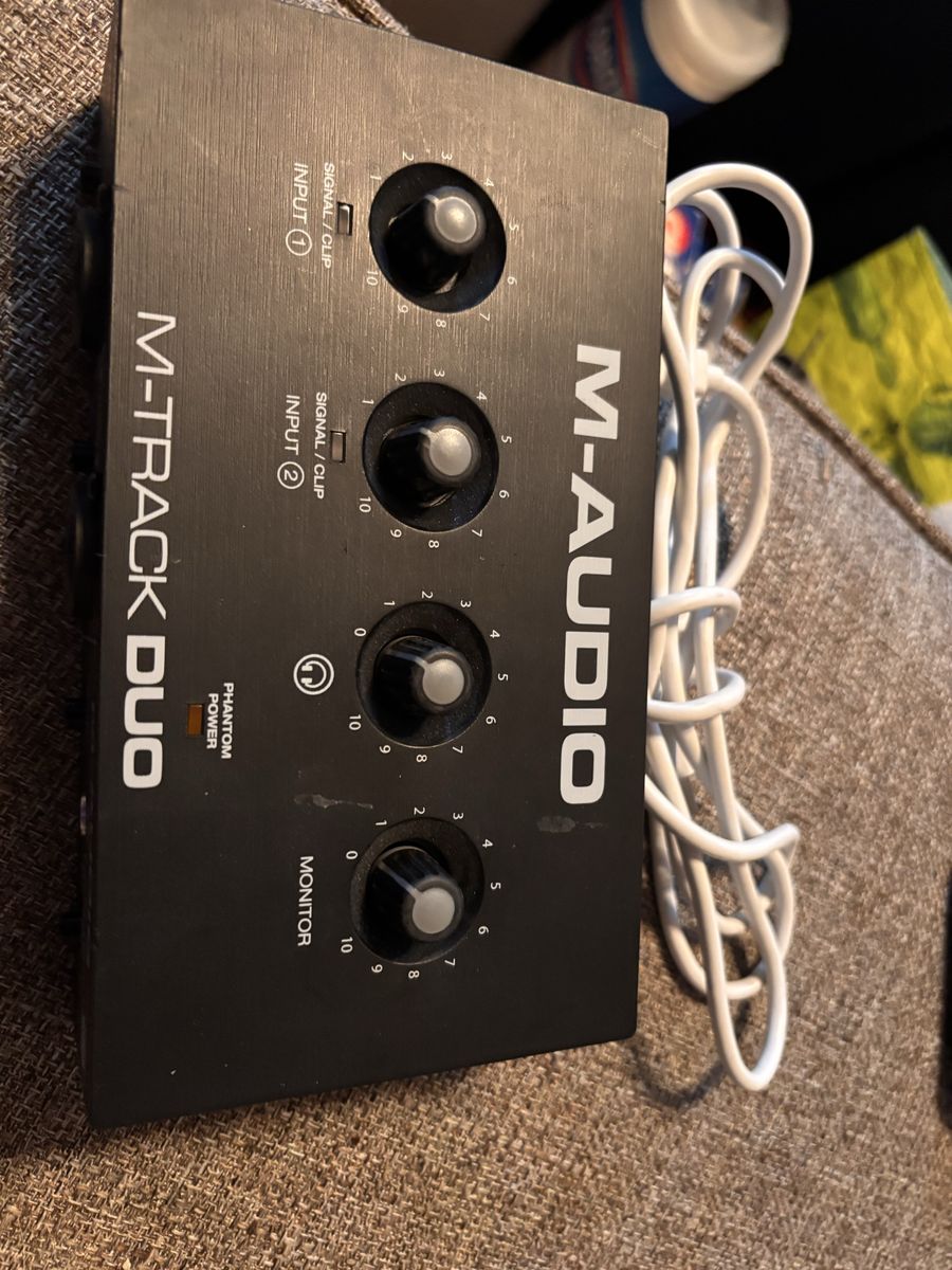 M audio m track duo audio interface