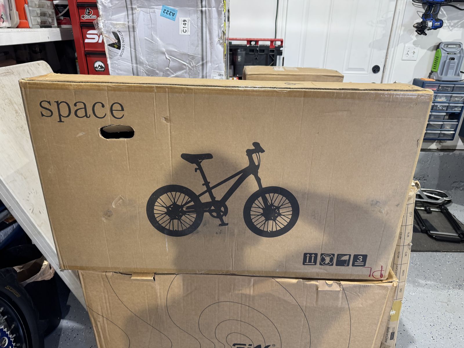 Spacebaby 18in Pink Bike