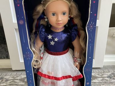 Our Generation Starla Fourth of July 18" Doll and Accessories