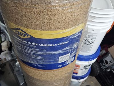 QEP Premium Cork Underlayment Roll 200 sq. ft. (4 ft. x 50 ft. x 6mm)