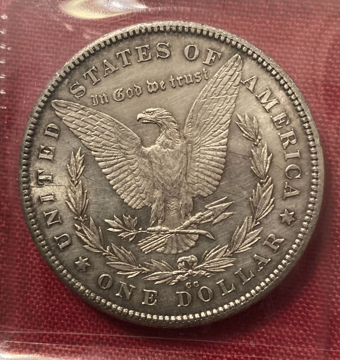 1878 cc Morgan Silver Dollarq