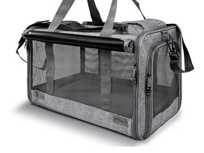 Gapzer Pet Carrier Medium Pets Up To 20lbs