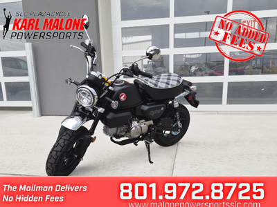 2026 HONDA Monkey Matte Black Metallic - H00790